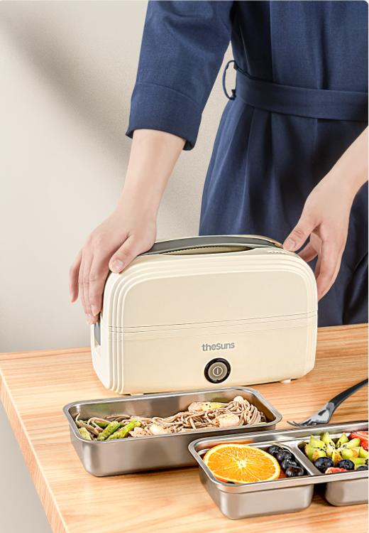 三食黄小厨The sun 电热饭盒可插电加热饭盒便携式（FH3） 商品图3
