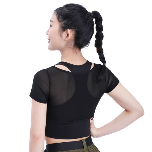 BWELL网纱速干运动短袖BWY7507 商品图4