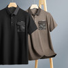 【丝光棉】【新款DPF】大依优型大码短袖Polo衫翻领加肥加大男装大号大码上衣男士休闲半袖夏季 商品缩略图1