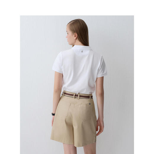 TeenieWeenie小熊字母POLO衫女夏季女t恤TTHA242502P 商品图4