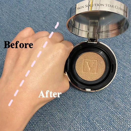 持久奶油肌！韩国Fau钻石气垫粉底液滋润遮瑕干皮敏感肌可用 商品图2