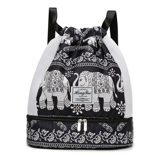 【一包多用，多色可选！】干湿分离游泳休闲双肩包，2024韩版简约瑜伽包轻便防泼水旅行包，运动 健身 旅行 一包搞定-lm！ 商品图12