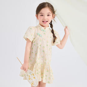 笛莎Deesha 小童连衣裙2024年新款连衣裙