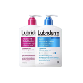 强生Lubriderm露比黎登果酸身体乳A醇润肤女秋冬保湿滋润