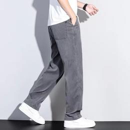 NOXELES男士莱赛尔天丝牛仔裤，宽松版型，舒适透气