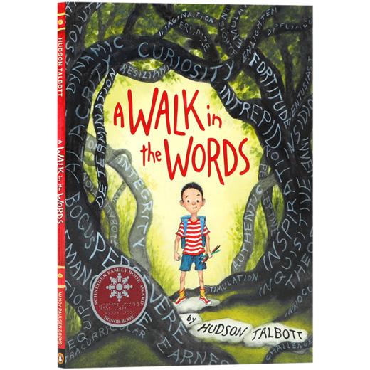 英文原版 A Walk in the Words在文字中漫步 Nancy Paulsen Books出版精装绘本 商品图6