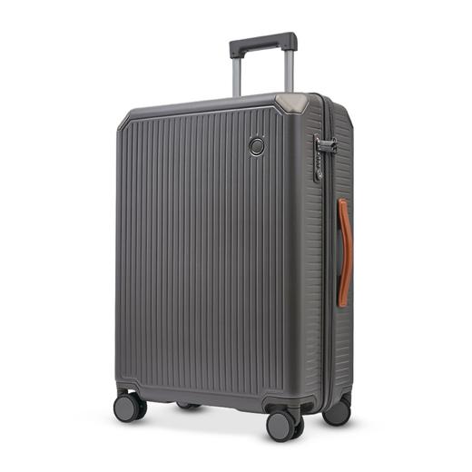 Echolac/爱可乐 商务旅行箱防刮PC金属包角拉杆箱飞机轮男行李箱PC148A 商品图2