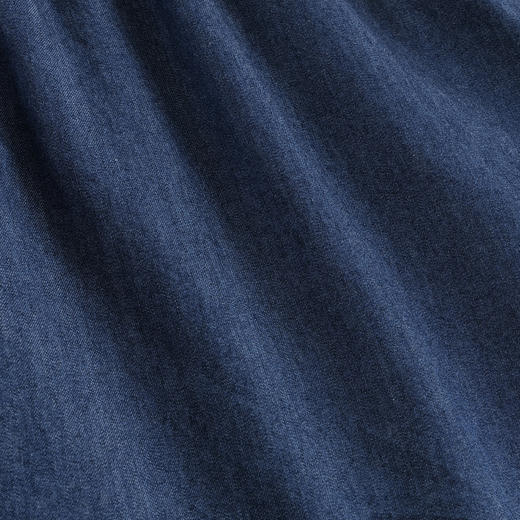 【马克珍妮 芦芙】2024夏装女童蝴蝶结吊带纯棉牛仔连衣裙240572 商品图6