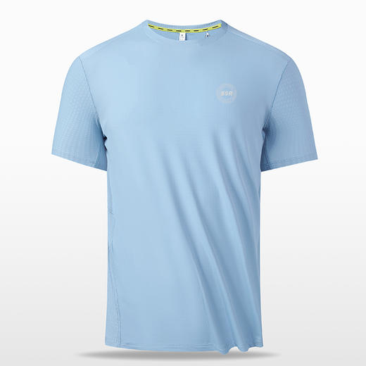 冰丝 弹力魔方圆领T恤 商品图2