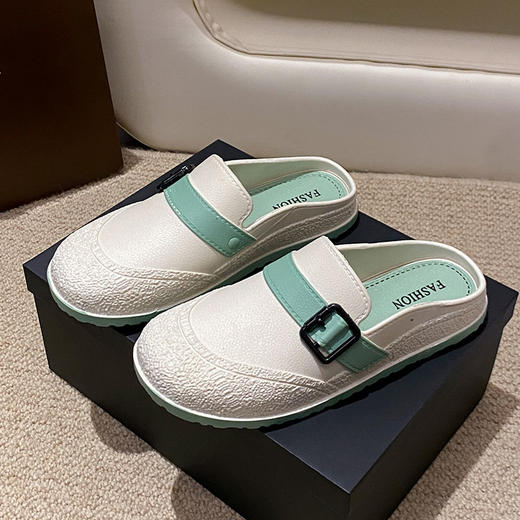 【舒适轻便,时尚百搭！】夏日轻舞，包头显气质；厚底时尚，百搭好搭配。防滑耐磨，穿着舒适轻便。靓丽上脚，让你倍感显瘦！ 商品图8