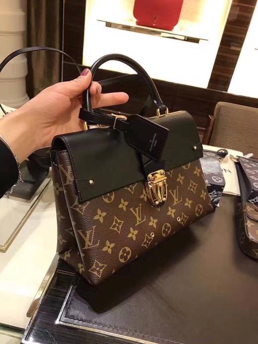 LV路易威登One Handle老花邮差包手提单肩斜挎女包 商品图2