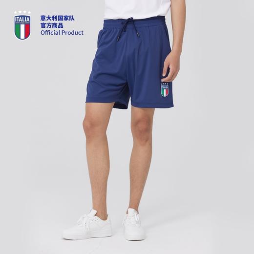 意大利国家队官方商品 | 深蓝速干短裤训练夏季排汗休闲裤足球迷 商品图2