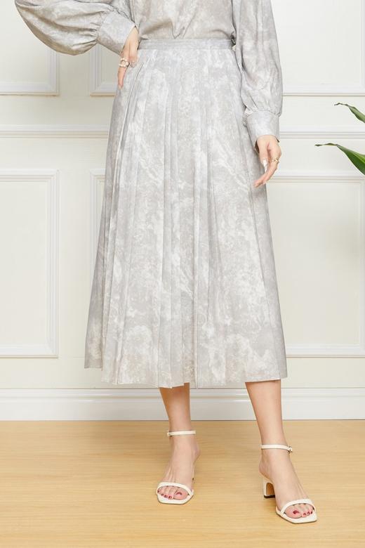 Le Malene 艺术风晕染百褶裙 11850 商品图0