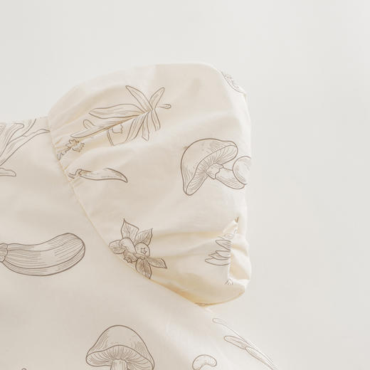 【马克珍妮 芦芙】2024年夏装女童清新果蔬纯棉花苞连体衣240376 商品图3