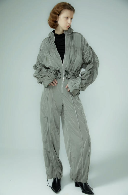 抽褶防晒外套 商品图1