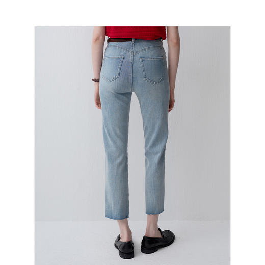TeenieWeenie小熊卡通牛仔裤女夏季女牛仔裤TTTJ242503T 商品图4