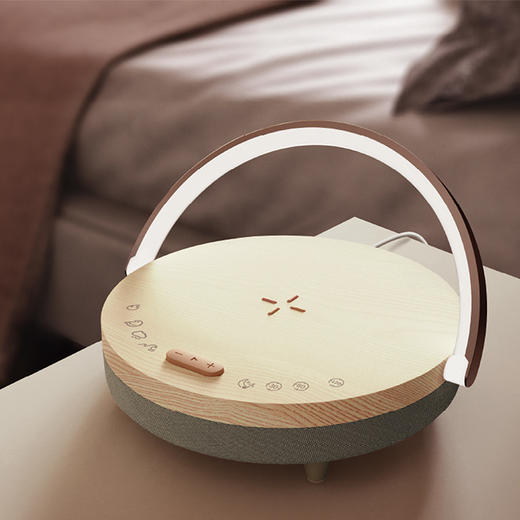 LYYD01-WN 几光无线充电音乐台灯白噪音版 商品图1