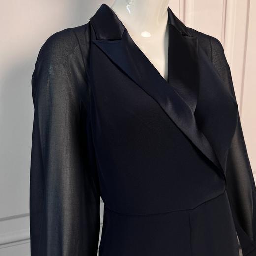 定制—精"剪"入微—吸烟装(Le’ Smoking)知性气质醋酸连体裤2304100 商品图3