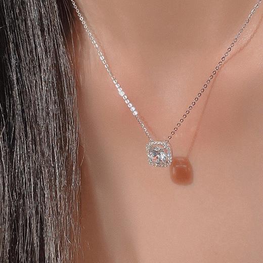 【爆款方糖项链】网红爆款方糖项链女百搭高级感锁骨链御姐风新中式饰品女-24XPXH021 商品图2