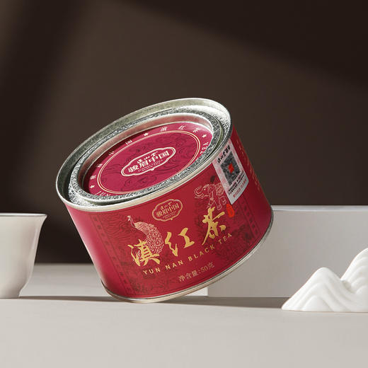正山堂 滇红茶 骏眉中国产区茶系列 特级云南凤庆红茶叶浓香型罐装50g 商品图6
