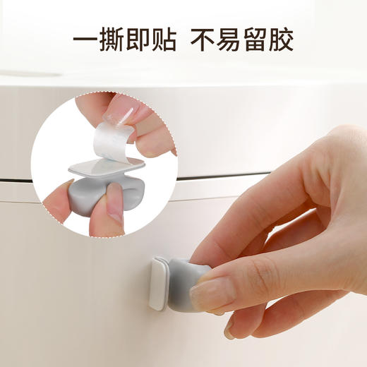 FaSoLa 饭勺收纳架厨房壁挂电饭煲饭铲置物架硅胶挂钩不粘米饭勺子放置架 商品图1