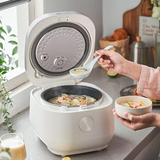 小熊（Bear）IH家用电饭锅电饭煲 智能多功能 DFB-Q30B5米白色 3L 商品图3