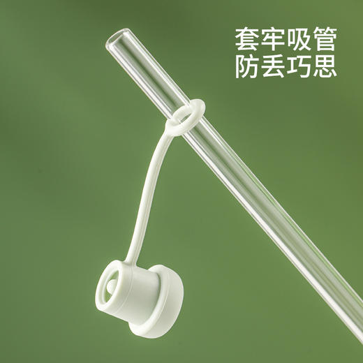 FaSoLa简约吸管帽食品级软硅胶可重复使用耐热水杯吸管塞防尘盖帽 商品图3