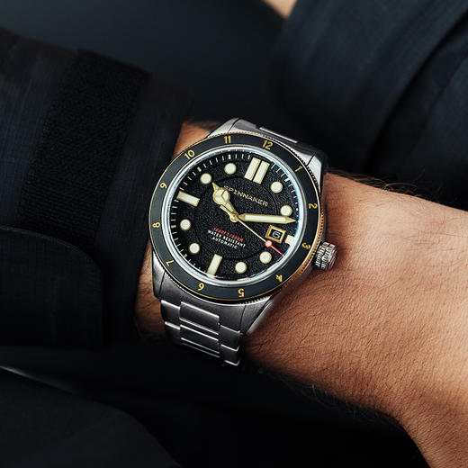 新款|英国SPINNAKER三角帆复古自动机械潜水手表CAHILL夜光5096 商品图7