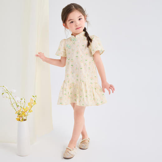 笛莎Deesha 小童连衣裙2024年新款连衣裙 商品图1