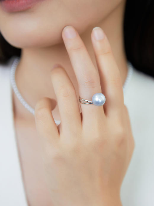 【黑科技】悦甄 18k金黑科技珠宝可拆卸珍珠戒托（定制款无质量问题不支持7天无理由退换货） 商品图5