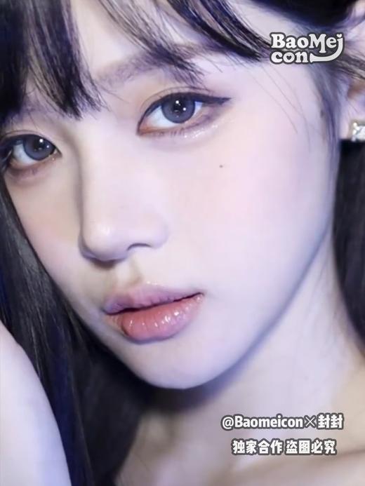 Baomeicon·日抛  玻璃珠冷灰 14.2  <封封同款> 漫画感纯欲妆 | 黑边环绕的冷灰玻璃珠 水润透亮还显色！日抛年抛双版本！ 韩产0-1000度<一盒10片> 商品图3