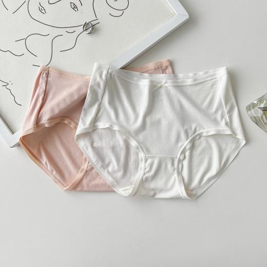 老米优品/预5-7天。 夏天要的裸感！🍃《超细60支天丝兰精螺纹莫代尔小内》会呼吸的小内，蚕丝底档，敲舒适的薄款内裤！NK240416A 商品图1
