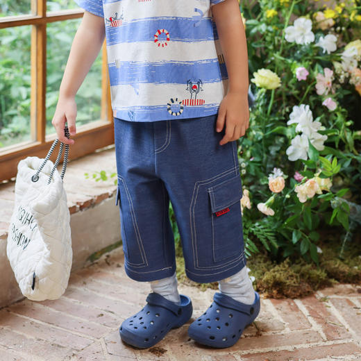 棉果果夏季新品男童纯棉短袖T恤M212140224259 商品图6