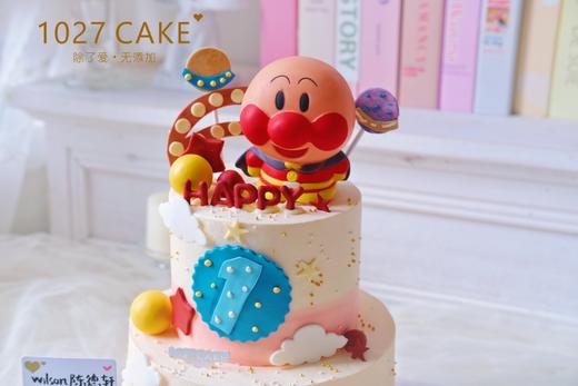 1027CAKE | 面包超人 双层款式 翻糖装饰 周岁 商品图4