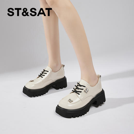 星期六英伦蝴蝶百搭乐福鞋SSC1112152 商品图8