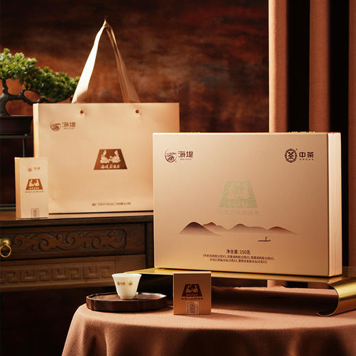 中茶 海堤 武夷岩茶三坑两涧 牛栏坑肉桂水仙 150g AT026 商品图0