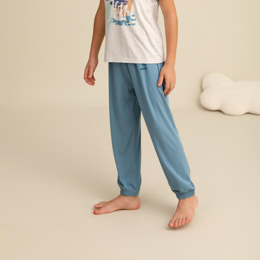 棉果果夏季新品5A抗菌纯棉140-160码男童套头T恤M211140224349 商品图4