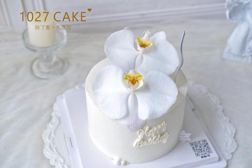 1027CAKE |  蝴蝶兰 鲜花蛋糕 简约氛围感 商品图3