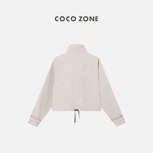 COCO ZONE 户外立领简约风收口下摆细腰冲锋衣外套 23C18332 商品图1