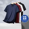 【一口价】【特大码】【冰丝高弹】【新款DM】大依优型大码短袖Polo衫加肥加大男装免烫大号大码上衣男士绅士商务休闲半袖夏季 商品缩略图0