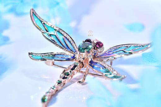 【腾飞】祖母绿蜻蜓胸针-CB12401077 商品图5