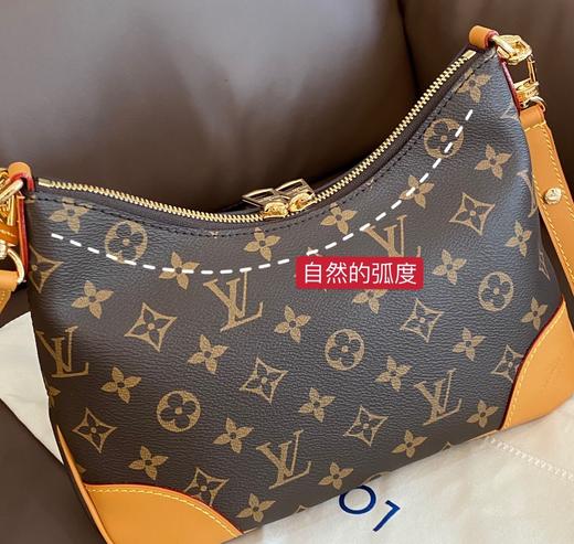 LV/路易威登女包老花牛角包链条包单肩包斜跨包 商品图4