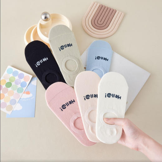 发10双！！【多巴胺笑脸！糖果短袜】亮色系适合夏天 美韵蒲短袜船袜 超柔软 不起球 不易臭脚 浅口隐形 经典百搭 商品图1