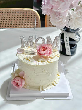 For Mom·温柔妈妈·奶油蛋糕