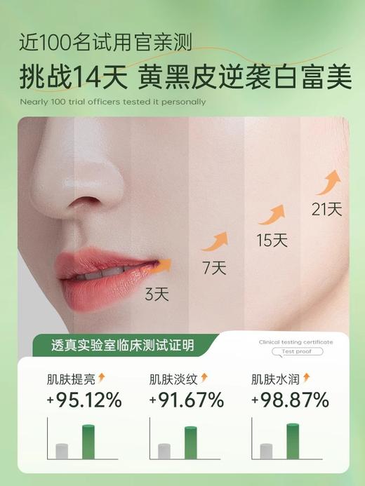 【老客专属福利】α-熊果苷焕亮精粹水120ml*2（送泛醇积雪草舒缓修护面膜5片/单片+温和双效化妆棉30片/袋） #熊果苷发光爽肤水去黄提亮收缩毛孔补水保湿化妆水女男正品 商品图2