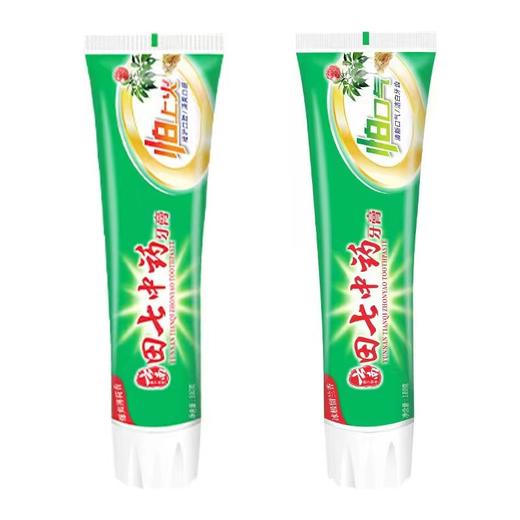 云南田七中药牙膏180g 商品图0