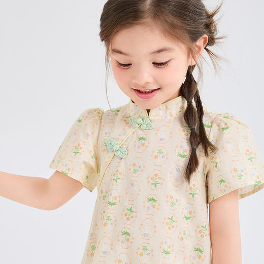 笛莎Deesha 小童连衣裙2024年新款连衣裙 商品图3