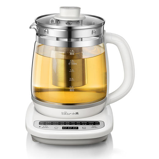 小熊（Bear）养生壶煮茶器烧水壶电热水壶迷你玻璃花茶壶保温热奶壶 YSH-C18Z2 商品图5