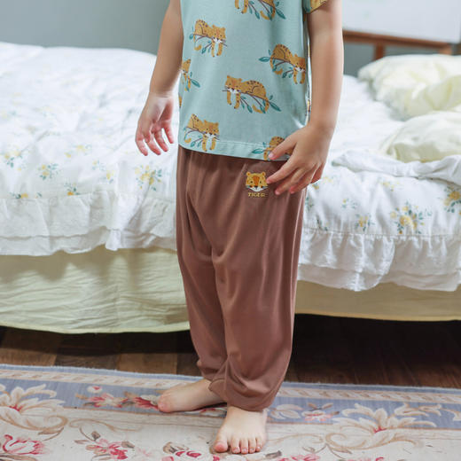 棉果果夏季新品5A抗菌男童80-130码莫代尔套头T恤M211140424320 商品图4