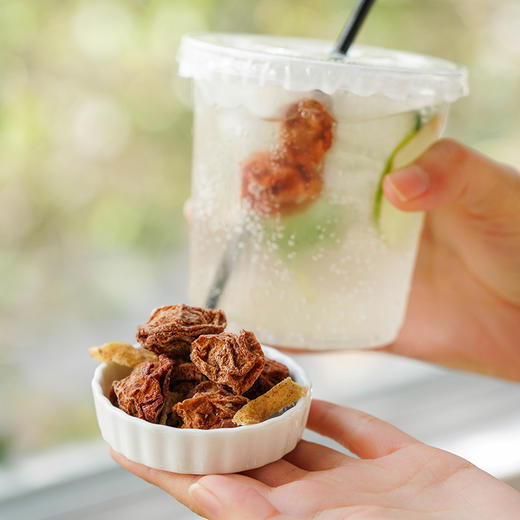 出口级梅子 手工日晒 大话梅0糖精纳 0甜蜜素 「一方云拾」陈皮话梅  大颗诏安老话梅+清香陈皮 零食强势组合王 酸咸甜香开味 解馋解腻顺气 商品图9